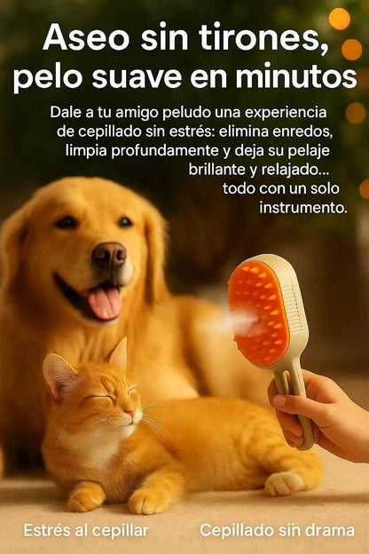 Cepillo a vapor para Mascotas🐾